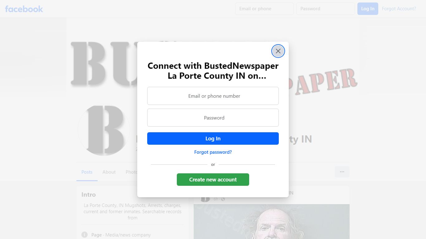 BustedNewspaper La Porte County IN - Facebook